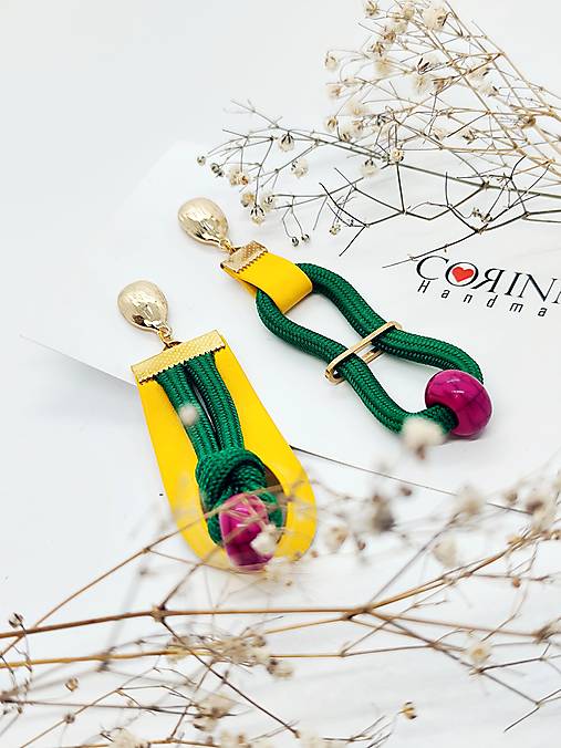 Asymetrické náušnice "LILIANA"