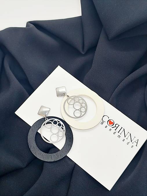 Asymetrické náušnice "CLARA"