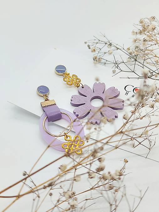 Asymetrické náušnice "ALICE"