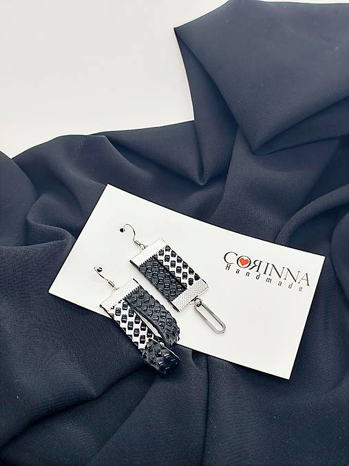 Asymetrické náušnice "BEATRIZ"