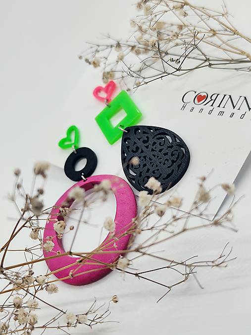 Asymetrické náušnice "ANTÓNIA"