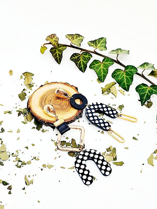 Asymetrické náušnice "CELINA"