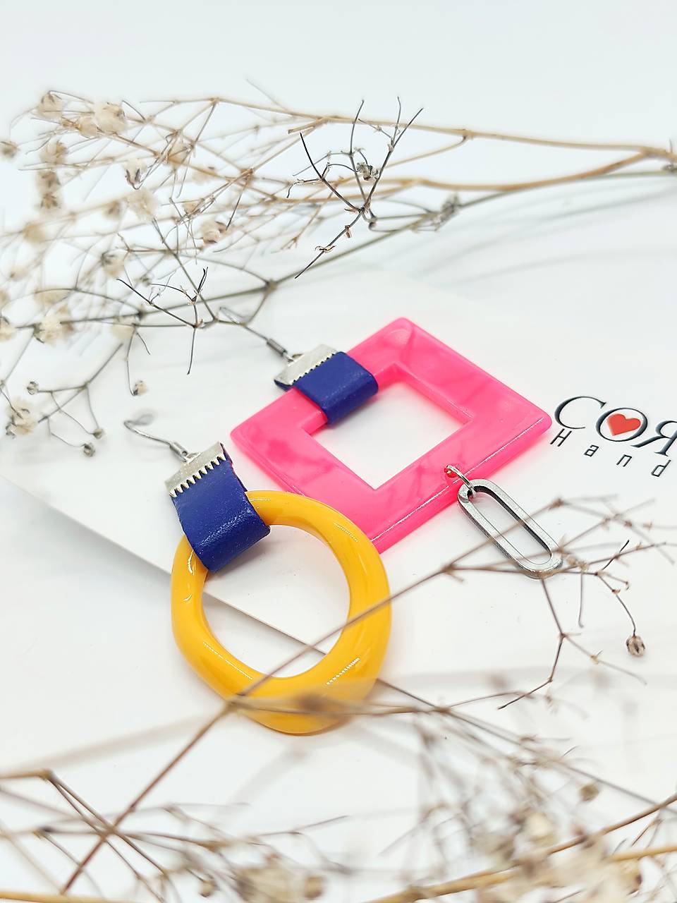 Asymetrické náušnice "INEZ"