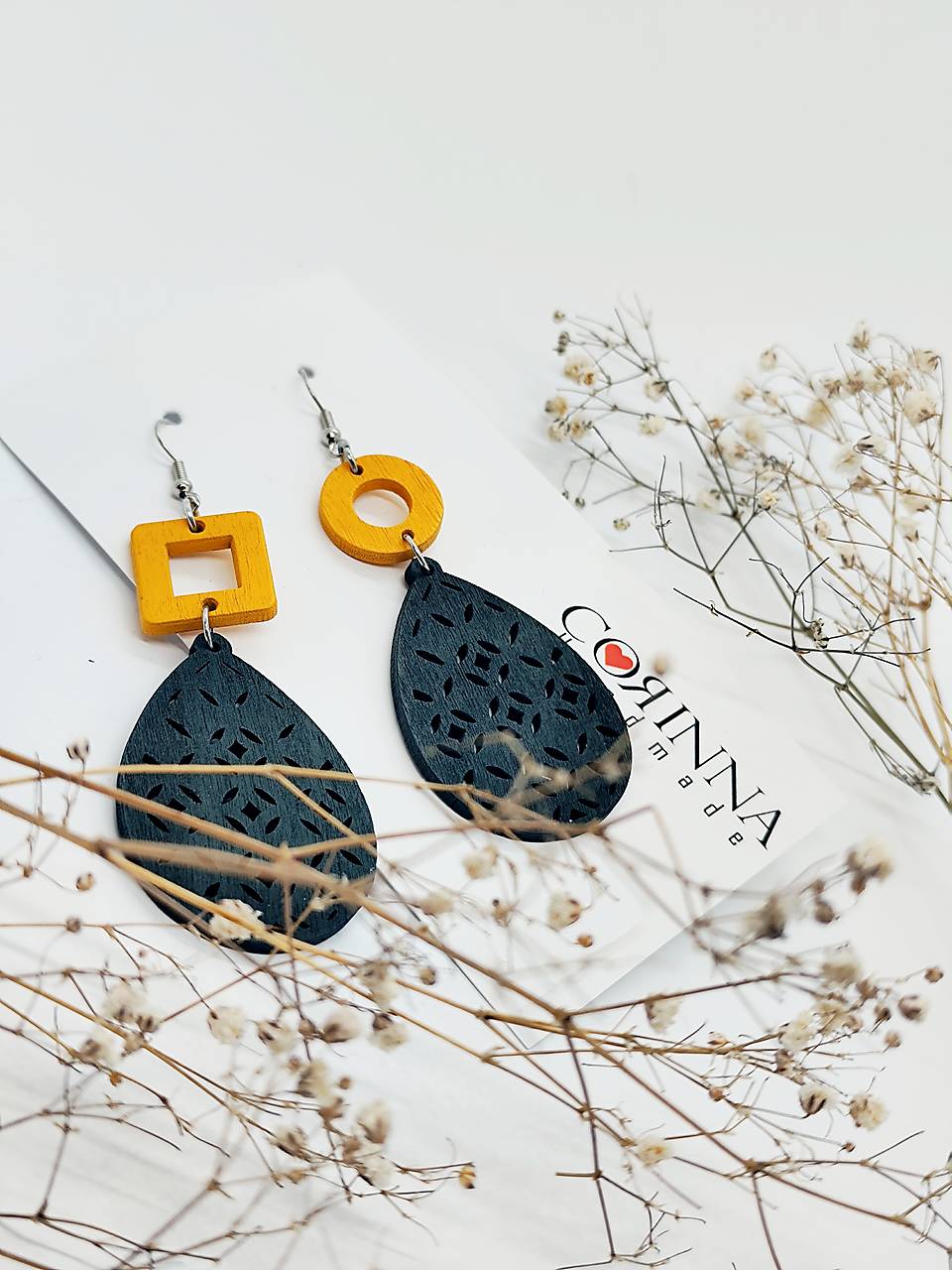 Asymetrické náušnice "ALINE"