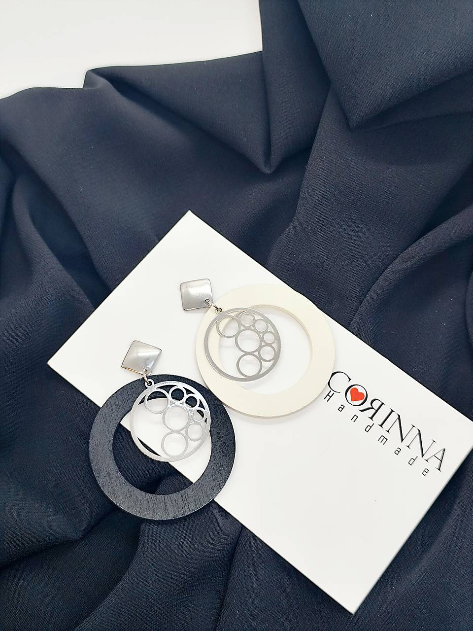 Asymetrické náušnice "CLARA"