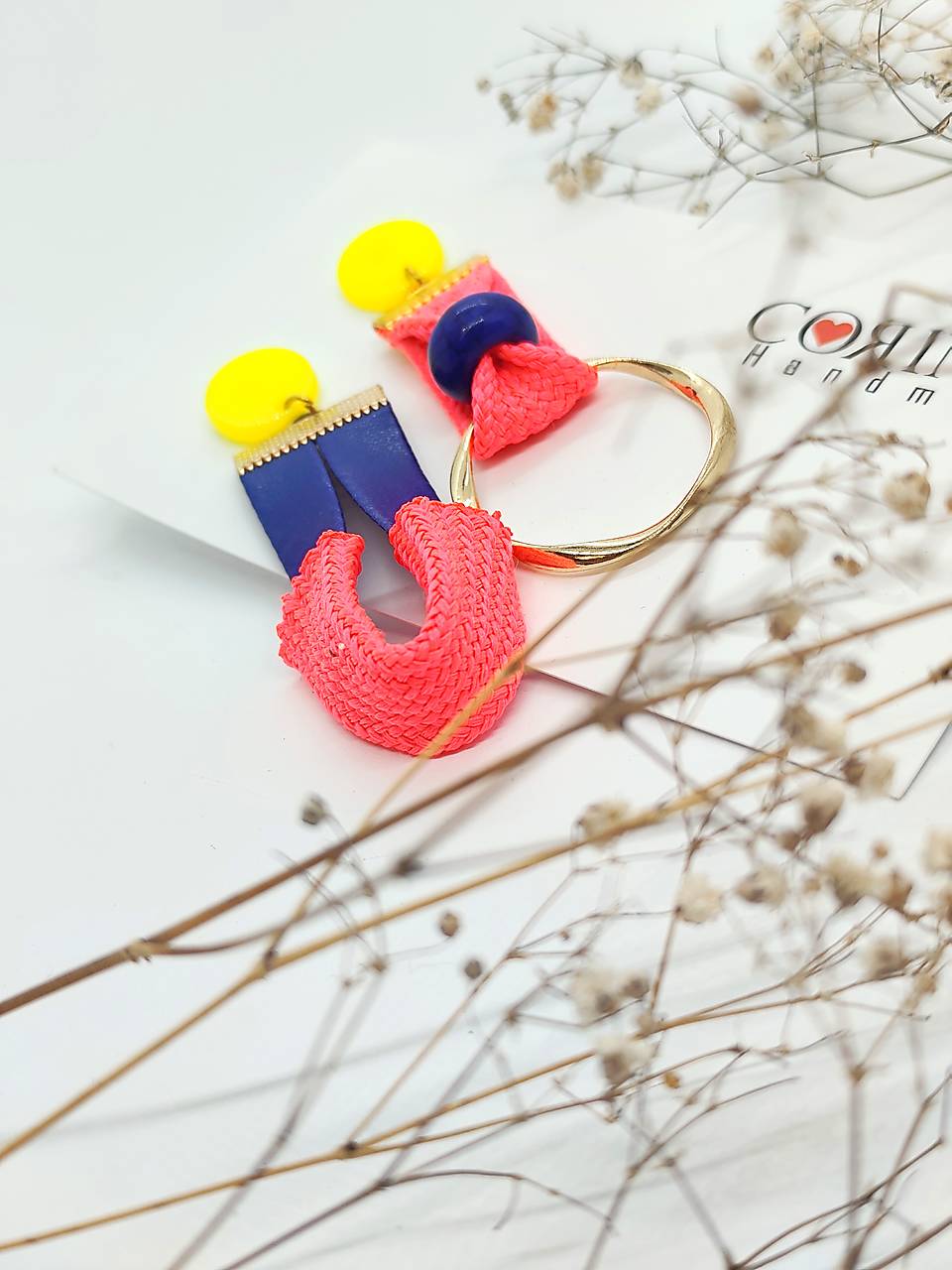 Asymetrické náušnice "HELENA"