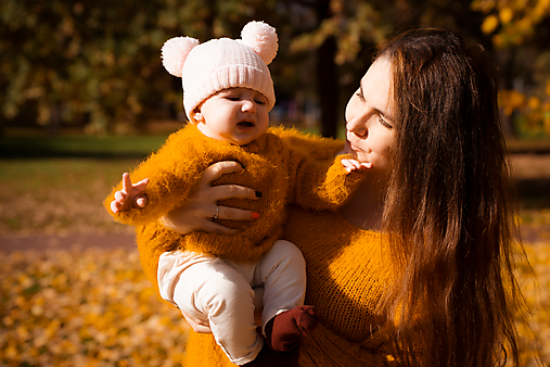 Svetre a kardigány - Mini Me - pletený set - 17878862_