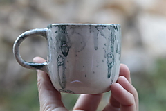 Nádoby - Šálka Bublinky (2) 150 ml - 17877078_