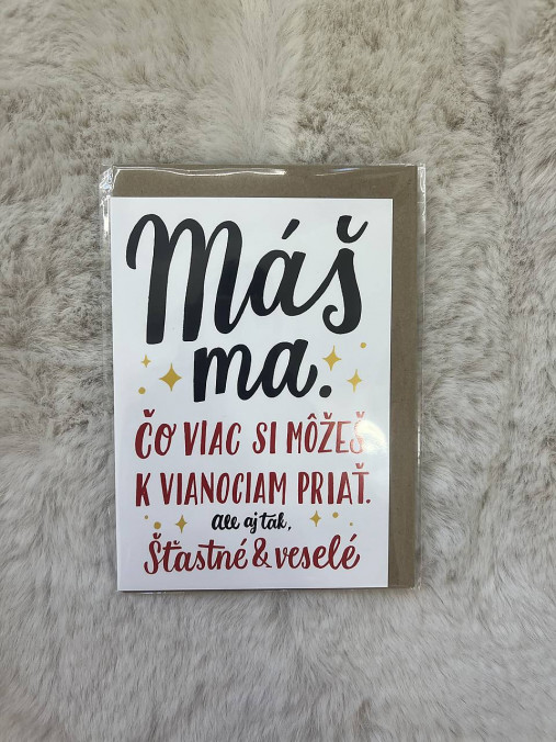 Vianočné prianie (XMAS17_03-S)