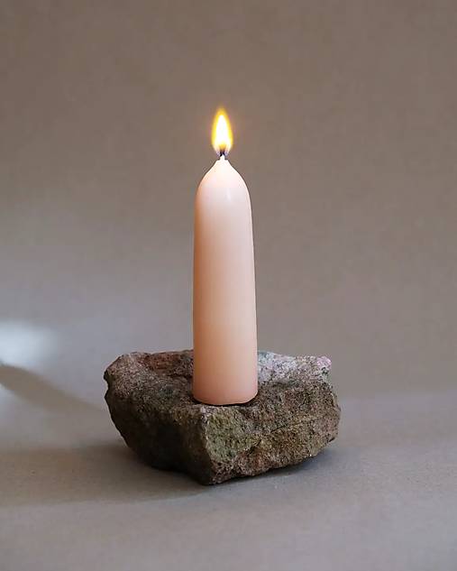 Sviečky - Cónic mini 2ks | Sviečky zo včelieho vosku - 17879483_