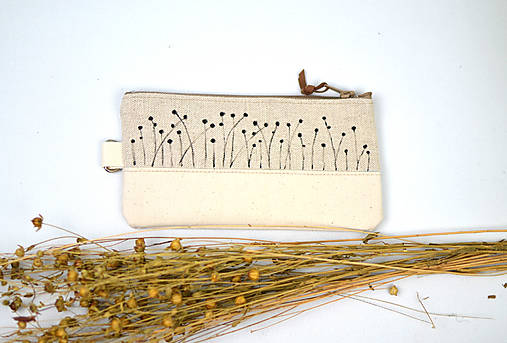 Batoh (bavlna, ľan, koža)  LÚKA white