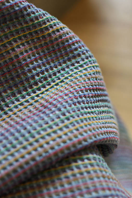 Veľký hrejivý ľanový pléd – veľký a exkluzívny doplnok na posteľ či pohovku