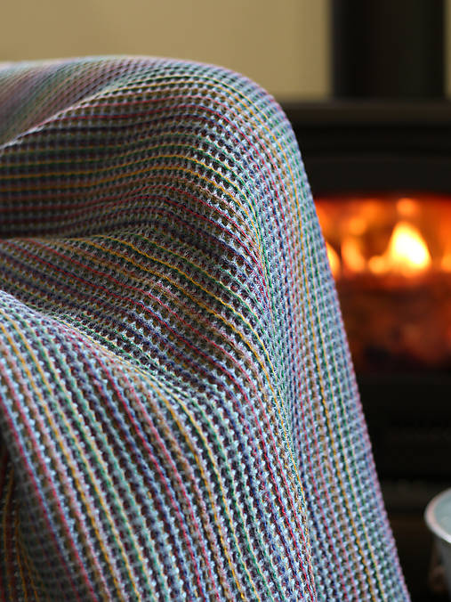 Veľký hrejivý ľanový pléd – veľký a exkluzívny doplnok na posteľ či pohovku