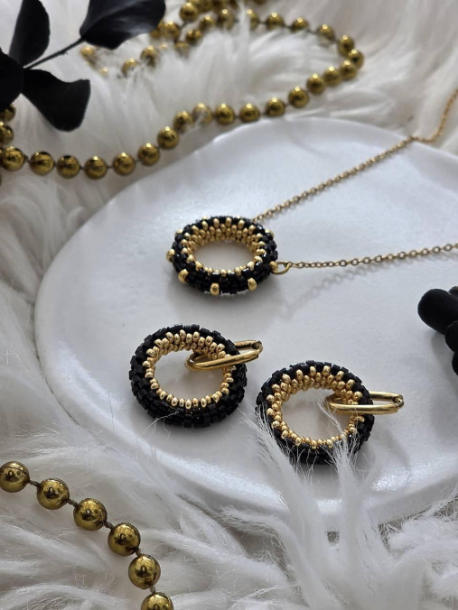 OK Set náušnice + prívesok