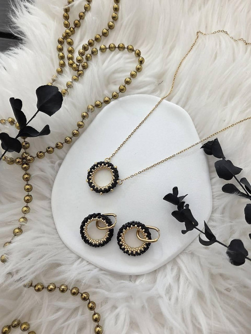 OK Set náušnice + prívesok