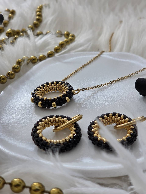 OK Set náušnice + prívesok