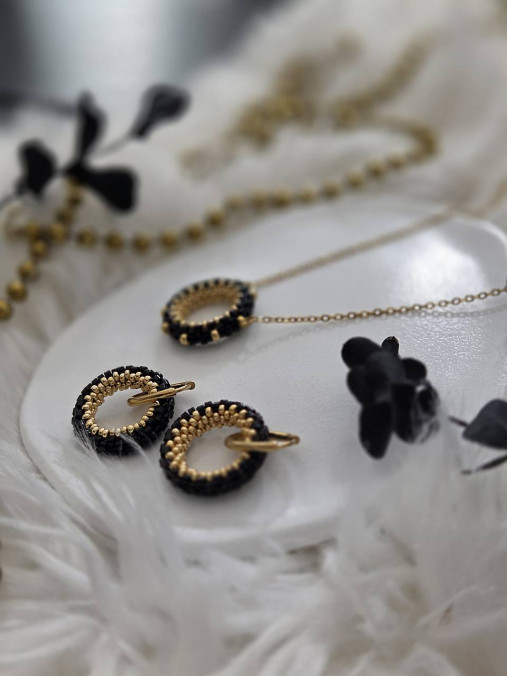 OK Set náušnice + prívesok