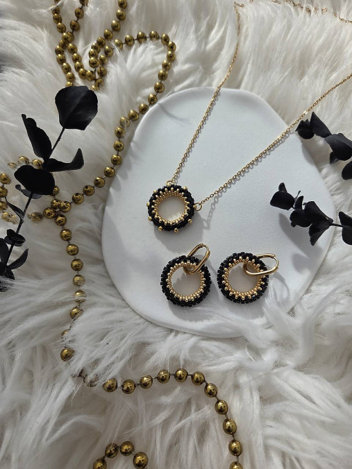 OK Set náušnice + prívesok