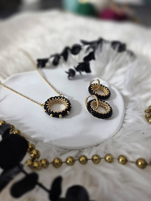 OK Set náušnice + prívesok