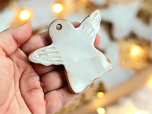 Ozdôbky na stromček "anjelské"