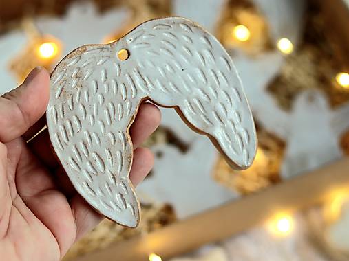 Ozdôbky na stromček "anjelské"