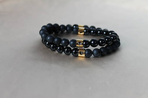 Black and Black _partnerské _iniciálka gold