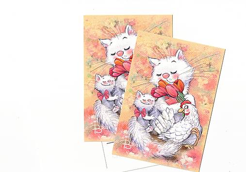 Papier - Pohľadnica "láska" - 17880215_