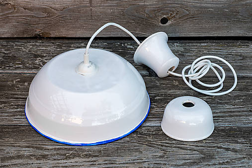 Svietidlá - Keramický lustr Bohumil - 17881448_