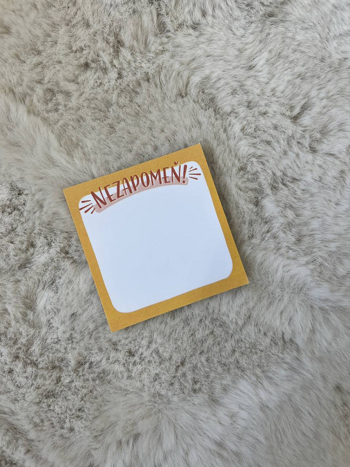 Samolepiaci bloček (Sn02)