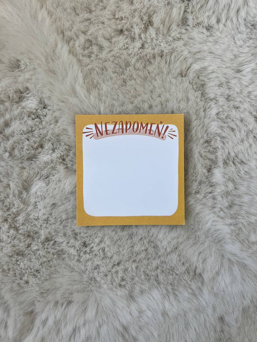 Samolepiaci bloček (Sn02)