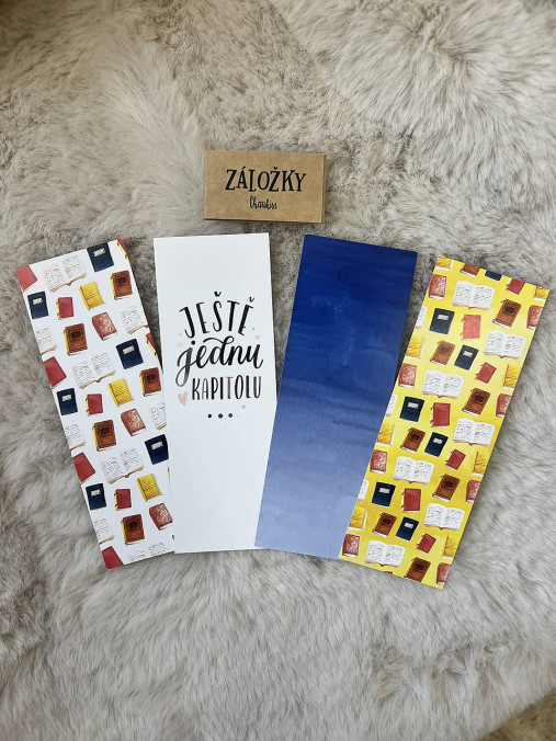 Obojstranné záložky 4 ks  (Z3)