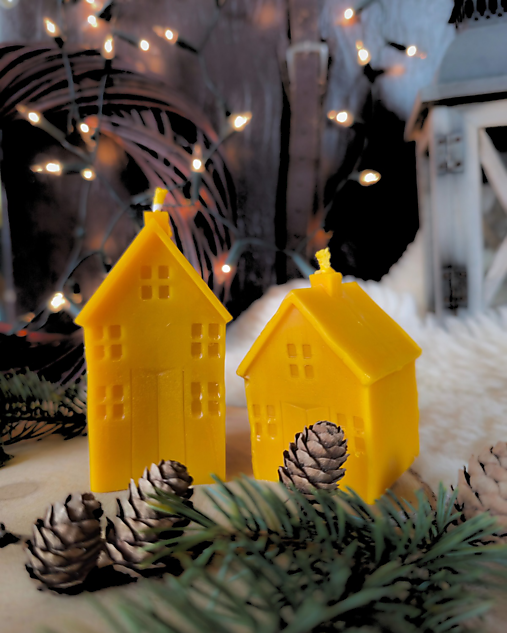 Sviečky - Domček veľký - 17885200_