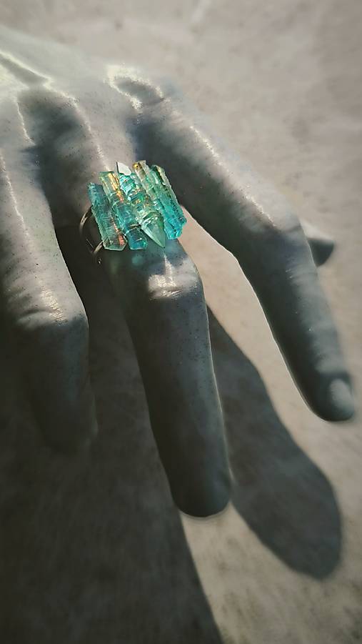 Prsteň zamrznuté svetlo