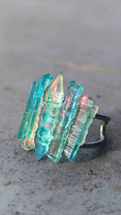 Prsteň zamrznuté svetlo