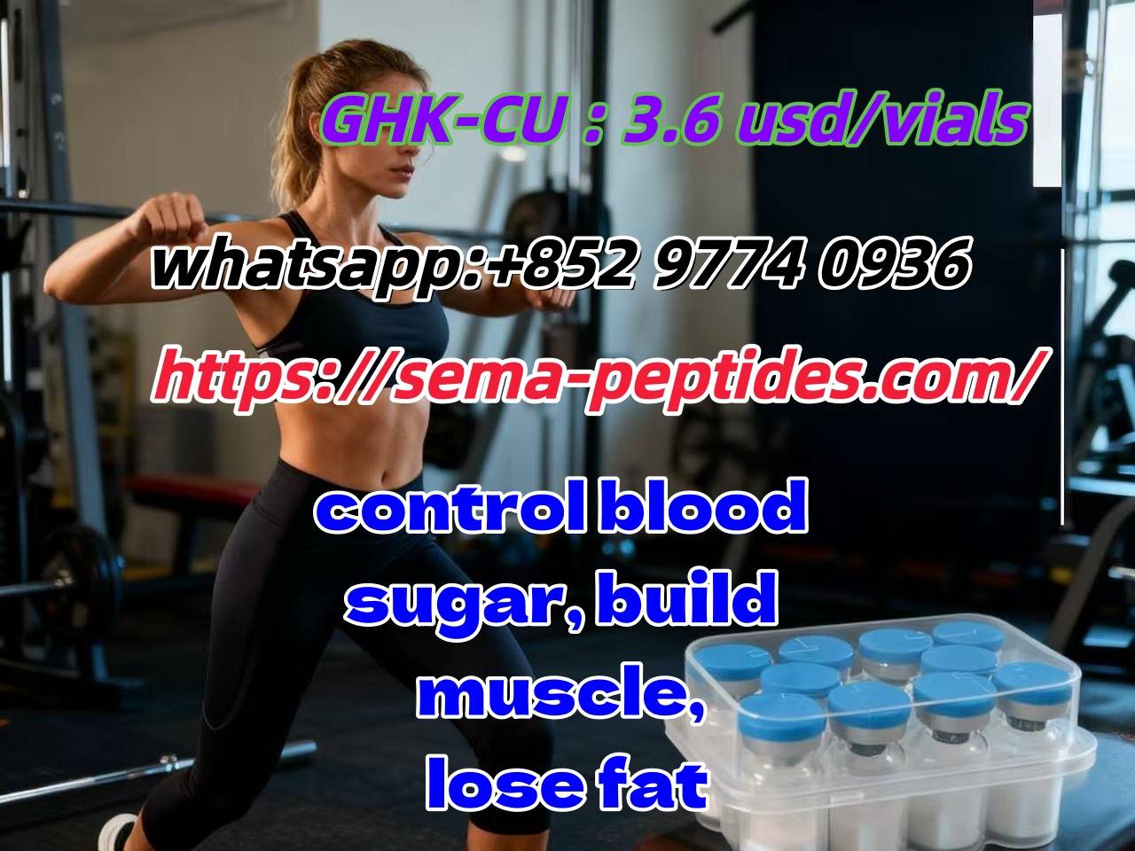 GHK-CU SamaglutideTirzepatideRetatrutide 99% pure beauty fat loss and  muscle gain factory direct supply, in stock, low / doris330566 - SAShE.sk -  Handmade In obleenie