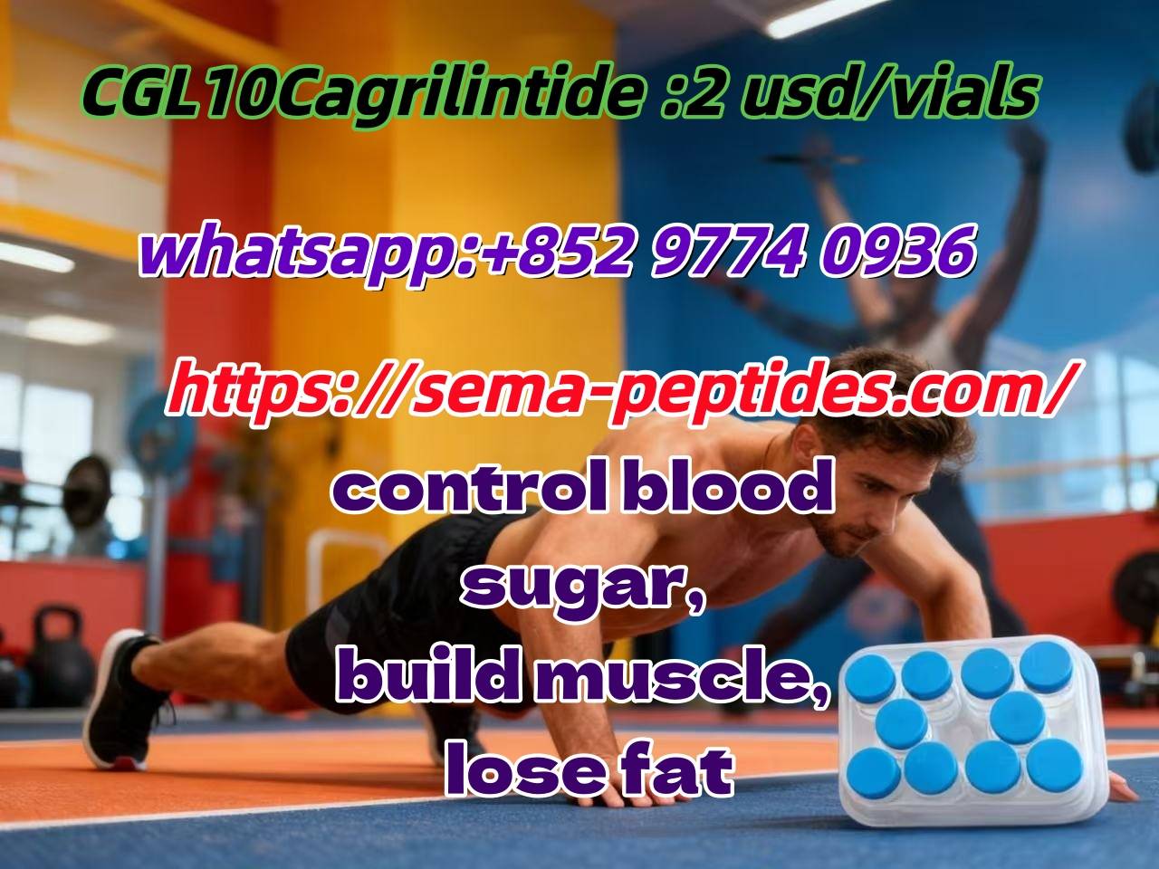 Cagrilintide SamaglutideTirzepatideRetatrutide 99% pure beauty fat loss  and muscle gain factory direct supply, in stoc / doris330566 - SAShE.sk -  Handmade In obleenie