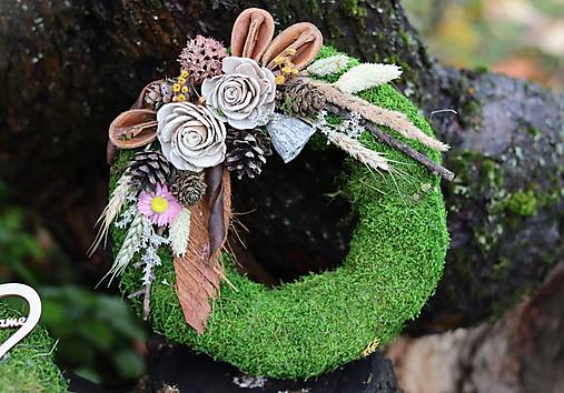 Dekorácie - Venček na dušičky - 17886295_