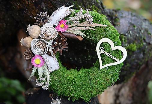 Dekorácie - Veniec na hrob - 17886300_