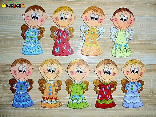 Magnetky - Magnetka - anjelik - 17886262_