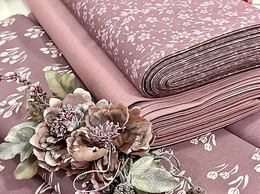 BAVLNA DEKOR / PREKRASNA KOLEKCIA FIALOVÁ / REŽNÁ