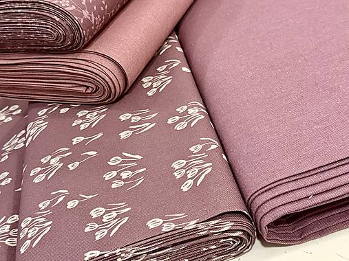 BAVLNA DEKOR / PREKRASNA KOLEKCIA FIALOVÁ / REŽNÁ