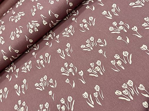 BAVLNA DEKOR / PREKRASNA KOLEKCIA FIALOVÁ / REŽNÁ