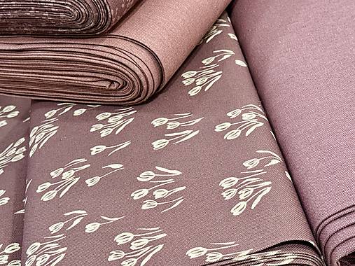 BAVLNA DEKOR / PREKRASNA KOLEKCIA FIALOVÁ / REŽNÁ