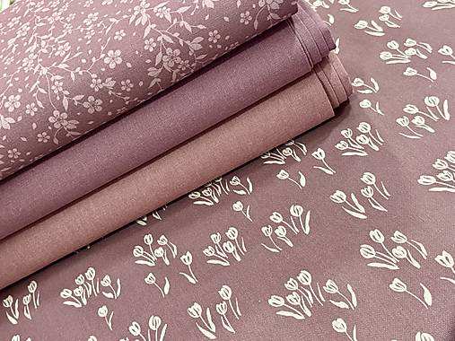 BAVLNA DEKOR / PREKRASNA KOLEKCIA FIALOVÁ / REŽNÁ