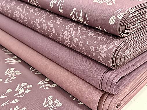 BAVLNA DEKOR / PREKRASNA KOLEKCIA FIALOVÁ / REŽNÁ