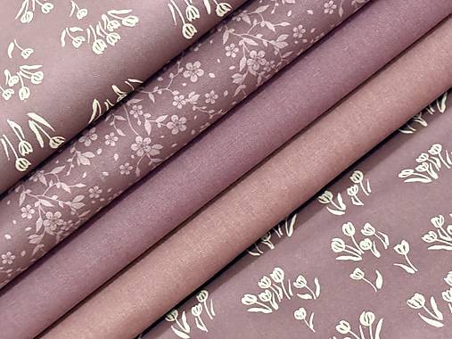 BAVLNA DEKOR / PREKRASNA KOLEKCIA FIALOVÁ / REŽNÁ