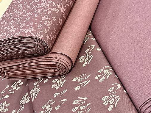 BAVLNA DEKOR / PREKRASNA KOLEKCIA FIALOVÁ / REŽNÁ