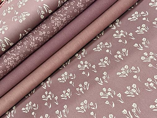 BAVLNA DEKOR / PREKRASNA KOLEKCIA FIALOVÁ / REŽNÁ