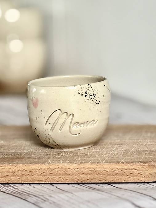 Amour - pohárik espresso mama limited (100ml, bez uška)