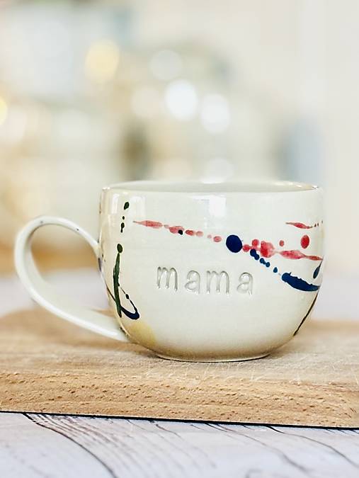 Vincent - šálka cappuccino  mama (200ml, s uškom)